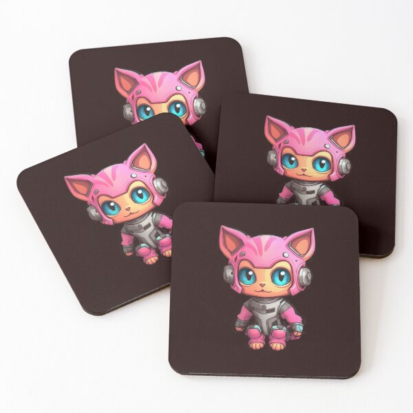 Item preview, Kitten Robots | AI Kittens | AI Kitten T-Shirts | Robot Kitten Stickers  designed and sold by ShaneUFO.