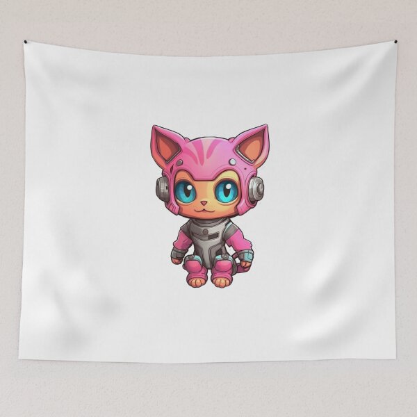 Item preview, Kitten Robots | AI Kittens | AI Kitten T-Shirts | Robot Kitten Stickers  designed and sold by ShaneUFO.