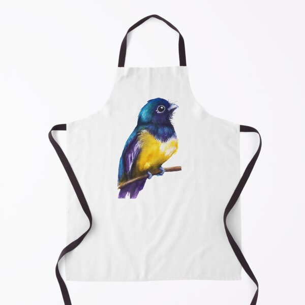 Item preview, Trogon bird watercolour painting designed and sold by Funsize-Art.