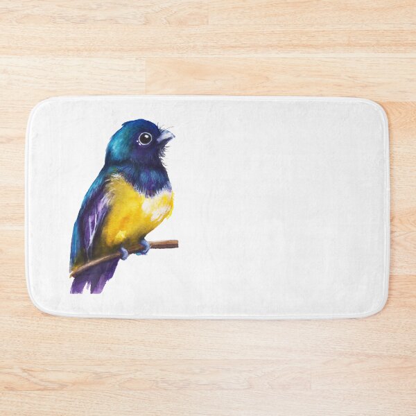 Item preview, Trogon bird watercolour painting designed and sold by Funsize-Art.