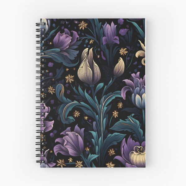 Artikelvorschau, Lila magisches Blumenmuster entworfen und verkauft von SpDesignsC.