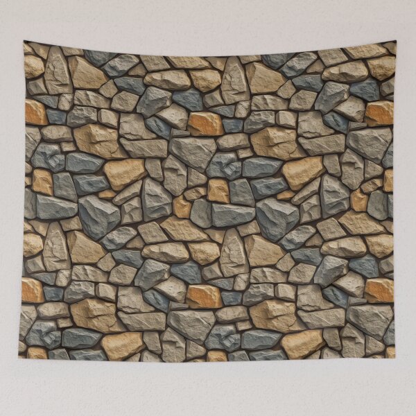 Item preview, Decorative Beige Gray Stones Seamless Texture designed and sold by Sturdust.