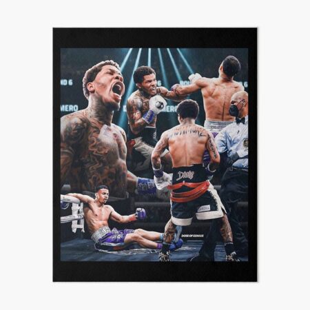 Póster De Boxeo Gervonta Tank Davis Boxing, 6 Pósteres En Lienzo Para Decoración De Pared, Pinturas Impresas Para Sala De Estar, Dormitorio, Decoración, Marco