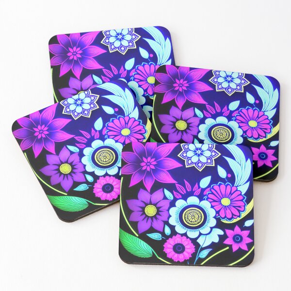 Item preview, Flower Bouquet in Purple Pattern designed and sold by UllaSformat.