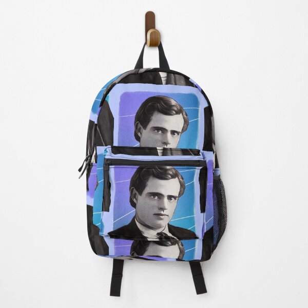 Item preview, American Novelist Jack London - blue - illustration designed and sold by Litstoy.