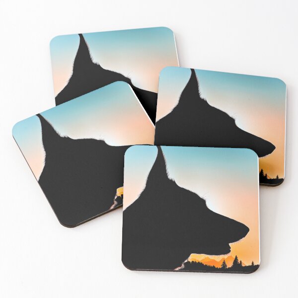 Item preview, Belgian Shepherd Dog, Malinois Silhouette designed and sold by William A. McCarthy.
