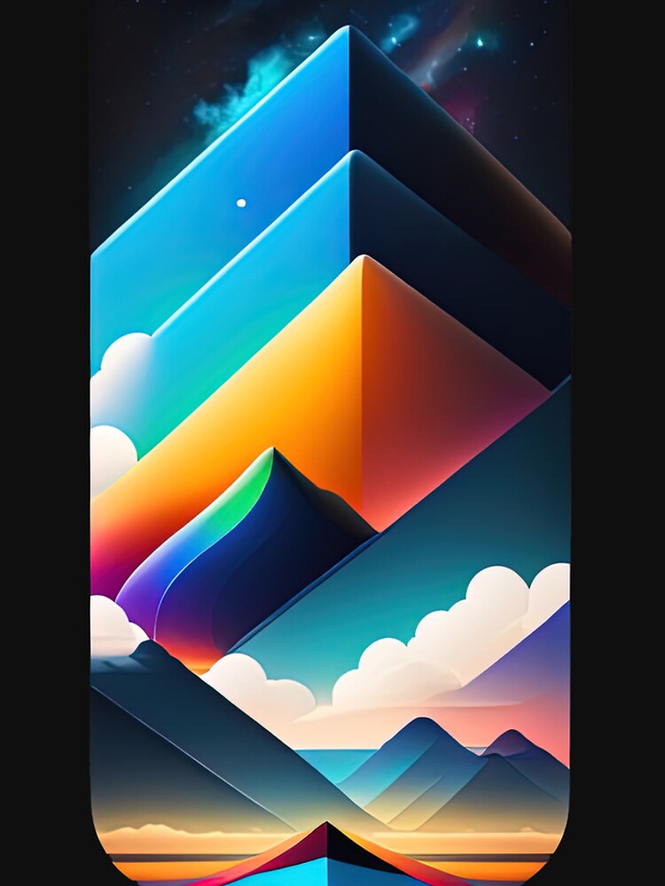 Thumbnail 4 of 4, iPhone Case, Colorful Abstract Design designed and sold by DustinVinyl.