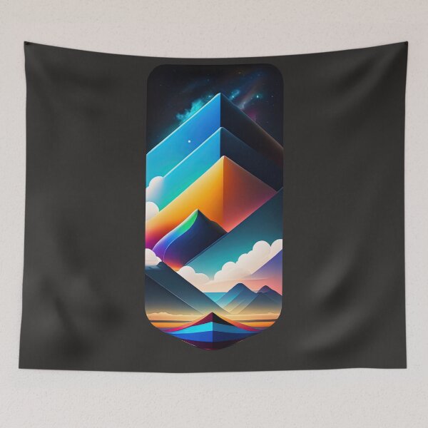 Item preview, Colorful Abstract Design designed and sold by DustinVinyl.