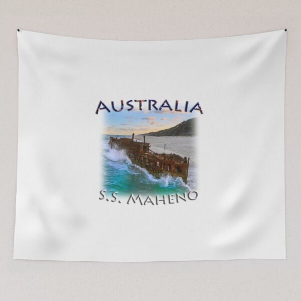 Item preview, Australia - Fraser Island S.S. Maheno designed and sold by Adam Gormley.