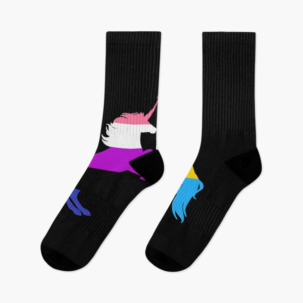 Item preview, Pansexual Genderfluid Pride Unicorns    	 designed and sold by itssimoe3.