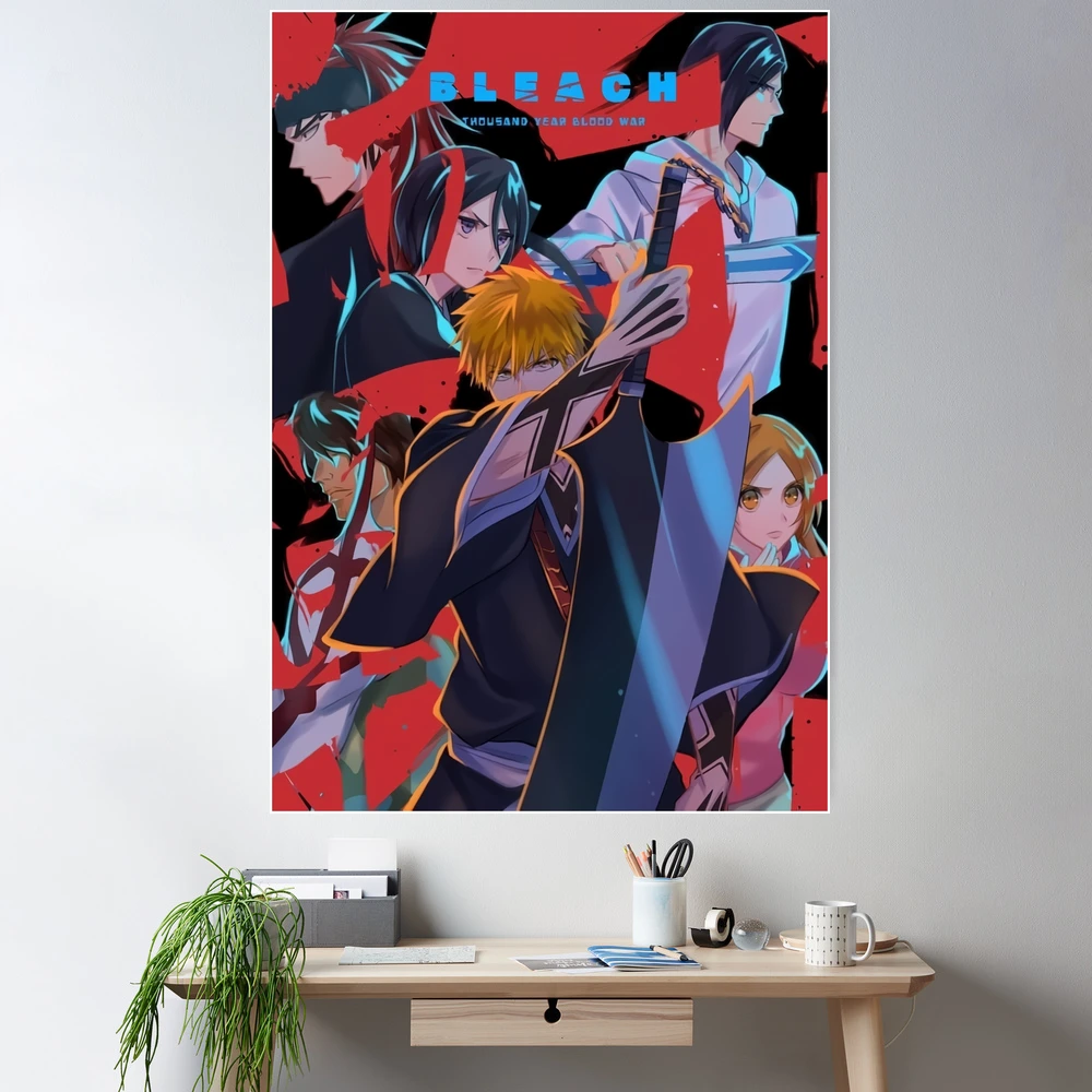 Bleach Characters Block Giant Wall Art Poster