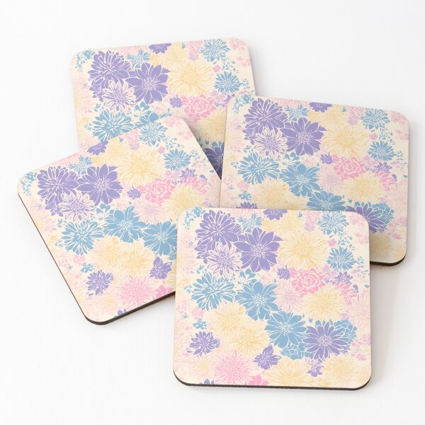 Item preview, Pastel Floral Background Pattern designed and sold by pattern-atelier.