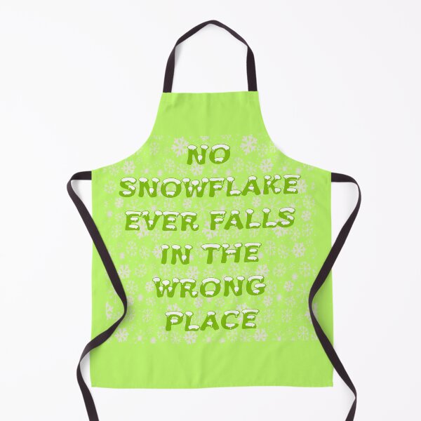 Item preview, No Snowflake Ever Falls In The Wrong Place Zen Proverb designed and sold by taiche.