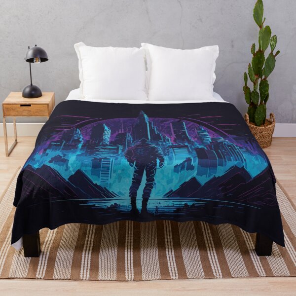 Item preview, Cyberpunk travaler skyline designed and sold by StevenHignell.