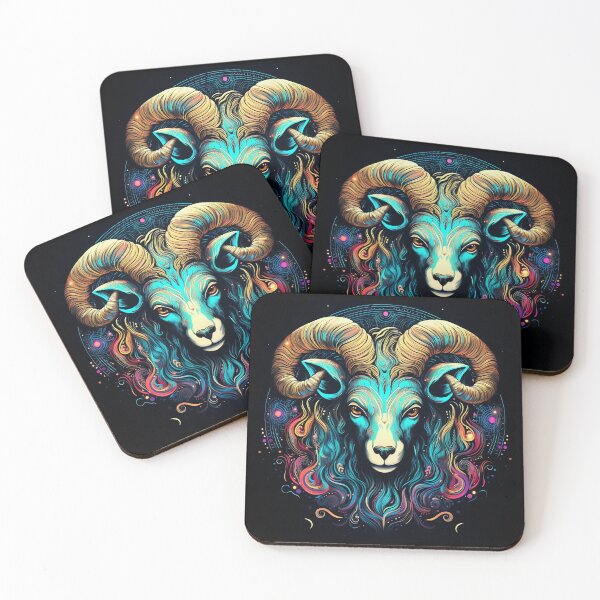 Item preview, Cosmic Kaleidoscope: Psychedelic Neon Star Sign Collection designed and sold by KaonDesign.