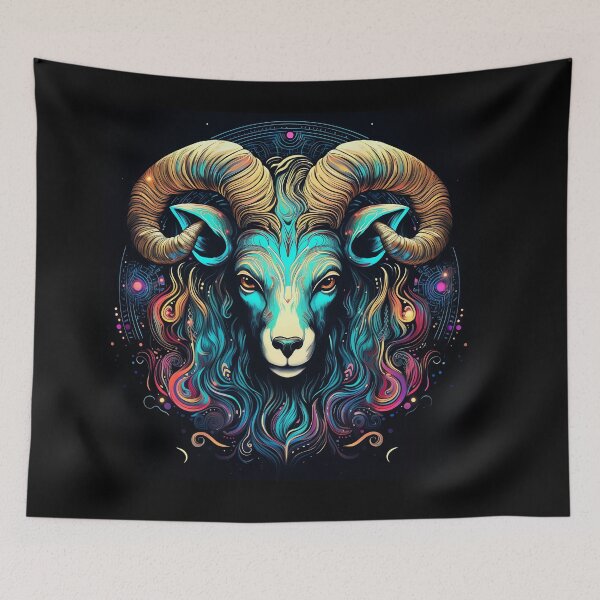 Item preview, Cosmic Kaleidoscope: Psychedelic Neon Star Sign Collection designed and sold by KaonDesign.