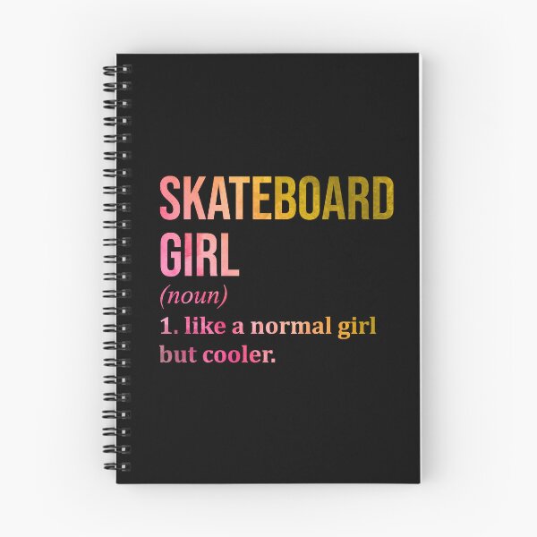 Item preview, Skateboard Girl Definition in Watercolor designed and sold by XCIV.