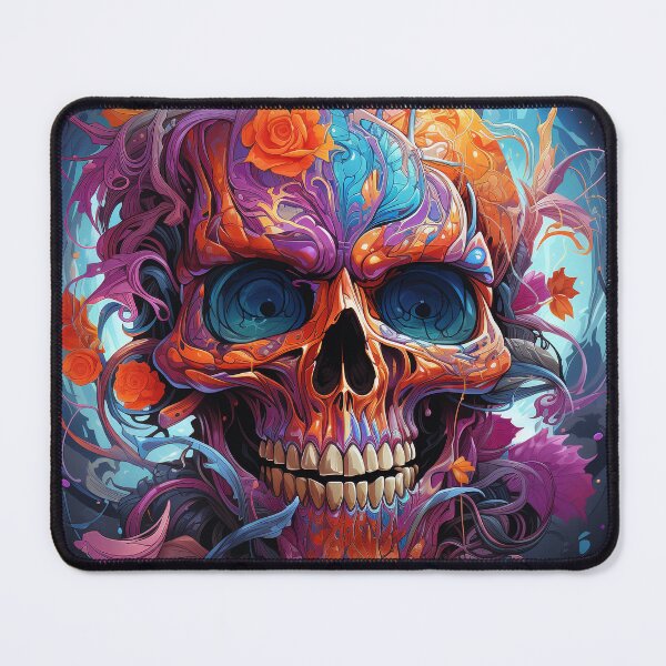 Item preview, Halloween Skull Sublimation Design designed and sold by BabydellArt.
