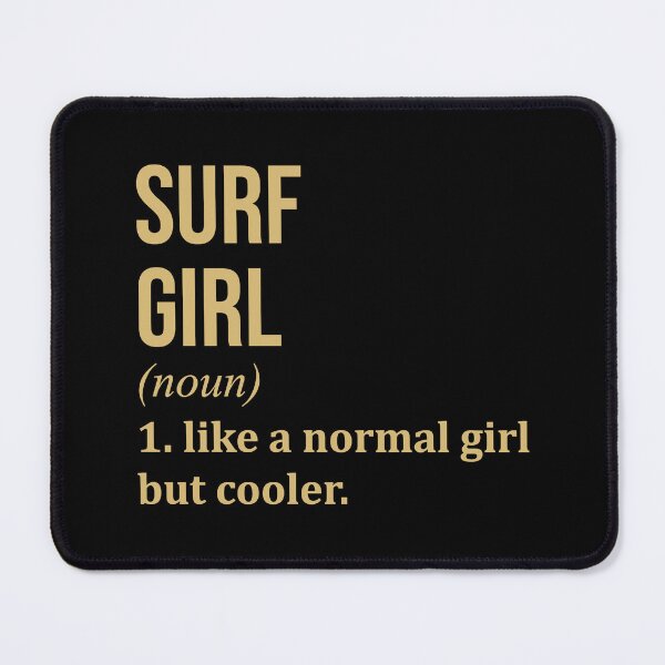 Item preview, Surf Girl Definition in Gold designed and sold by XCIV.