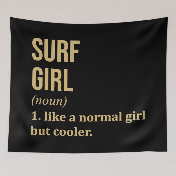 Item preview, Surf Girl Definition in Gold designed and sold by XCIV.