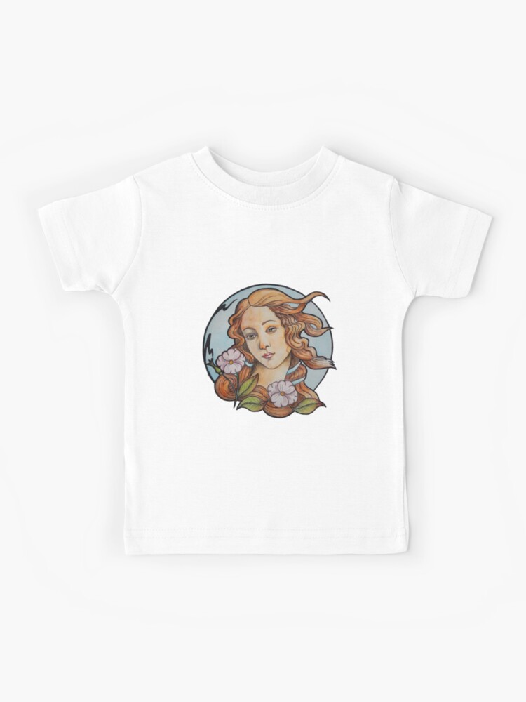 Venus neo traditional watercolor illustration | Kids T-Shirt