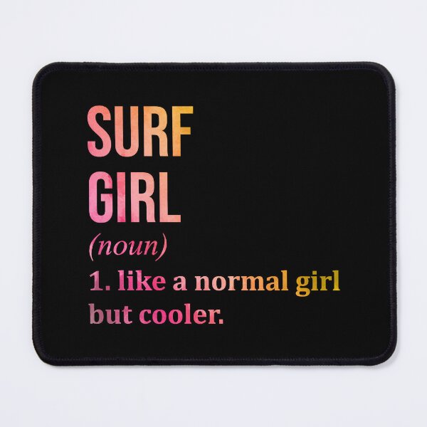 Item preview, Surf Girl Definition in Watercolor designed and sold by XCIV.