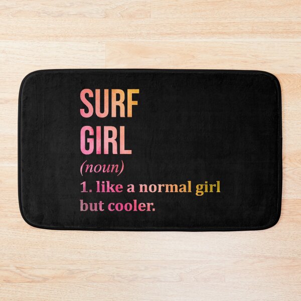 Item preview, Surf Girl Definition in Watercolor designed and sold by XCIV.