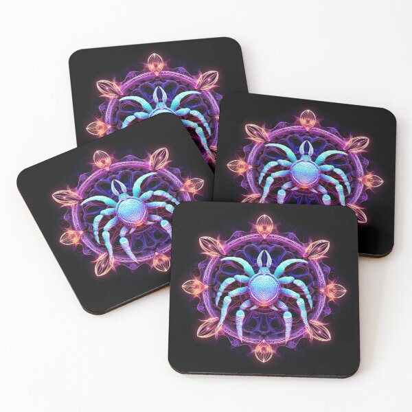 Item preview, Cosmic Kaleidoscope: Psychedelic Neon Star Sign Collection designed and sold by KaonDesign.