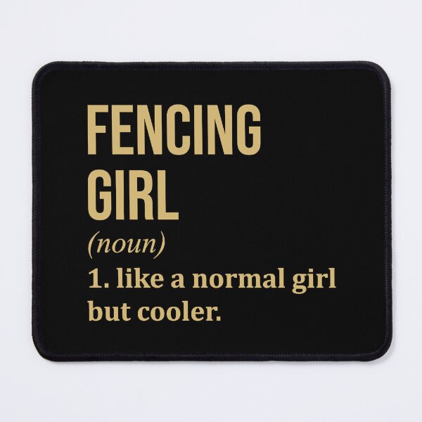 Item preview, Fencing Girl Definition in Gold designed and sold by XCIV.