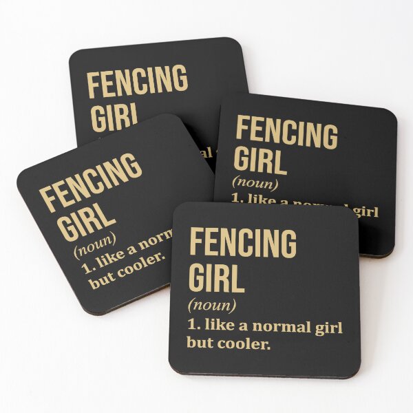 Item preview, Fencing Girl Definition in Gold designed and sold by XCIV.