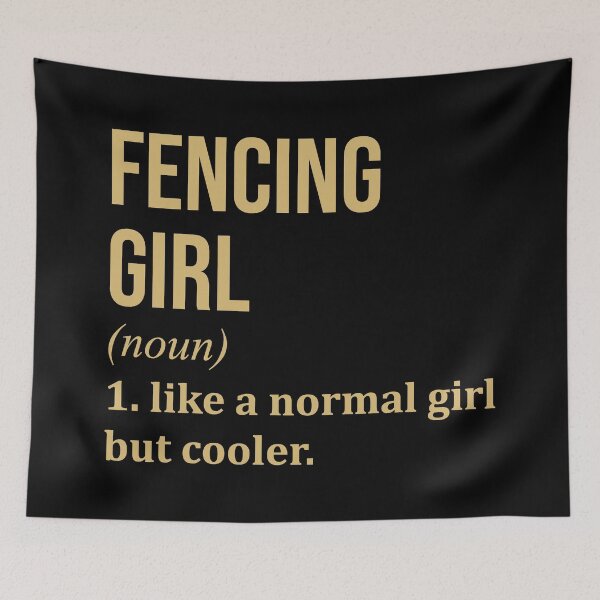 Item preview, Fencing Girl Definition in Gold designed and sold by XCIV.