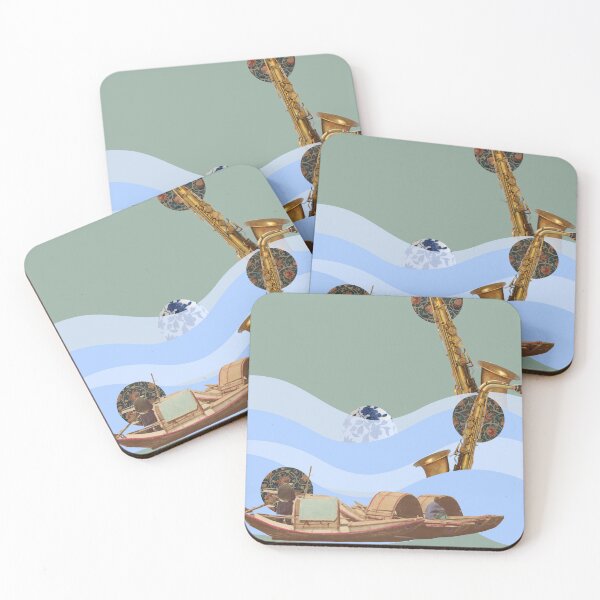 Item preview, Boat Collage 4 designed and sold by Keshava Shukla.