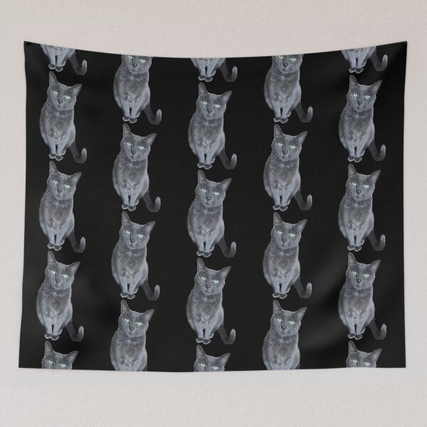 Item preview, Russian Blue Cat called Smokie designed and sold by ArmandShowalter.