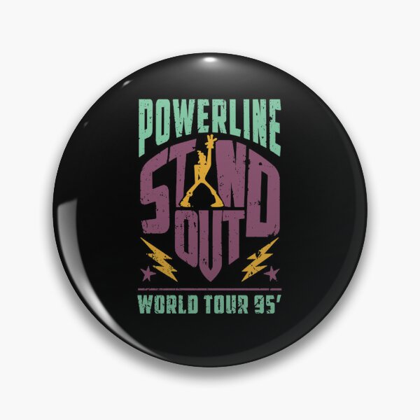 Artikelvorschau, Powerline Stand Out World Tour entworfen und verkauft von RomaineCoulombe.