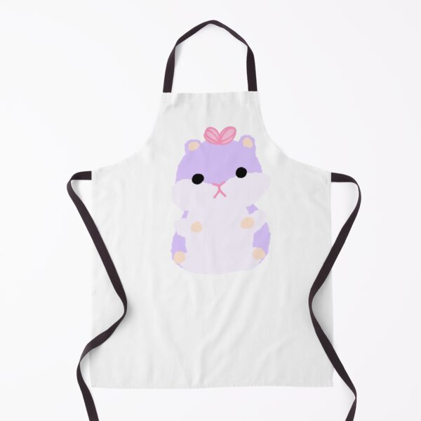 Item preview, Kawaii Purple Hamster with Pink Bow designed and sold by sonofthesea-x.