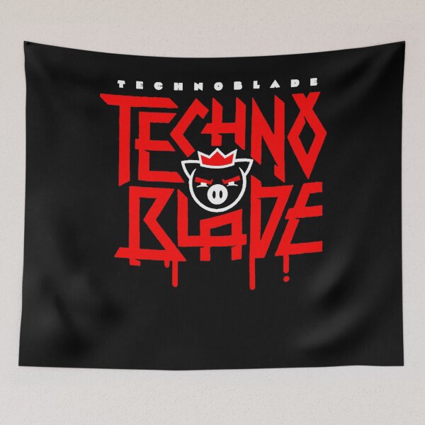 Item preview, TechnoBlade Logo Red designed and sold by AllanHettinger.