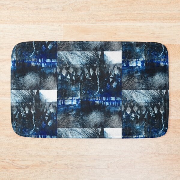 Item preview, Blue Dusk - Abstract Expressionism designed and sold by SarahRussellArt.