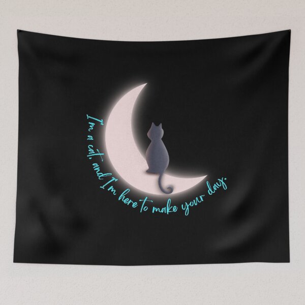 Item preview, Feline Magic: I'm a Cat, and I'm Here to Make Your Day designed and sold by NB2u.