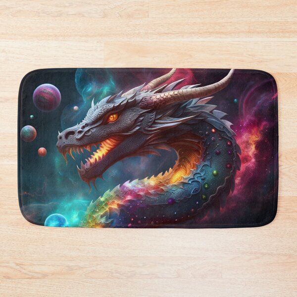 Item preview, Dragon Fantasy Art Space planets designed and sold by druidwolfart.
