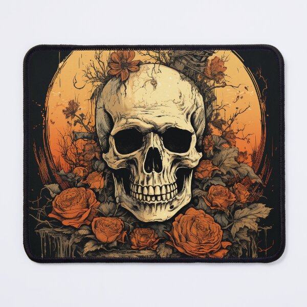 Item preview, Halloween Skull Sublimation Design designed and sold by BabydellArt.