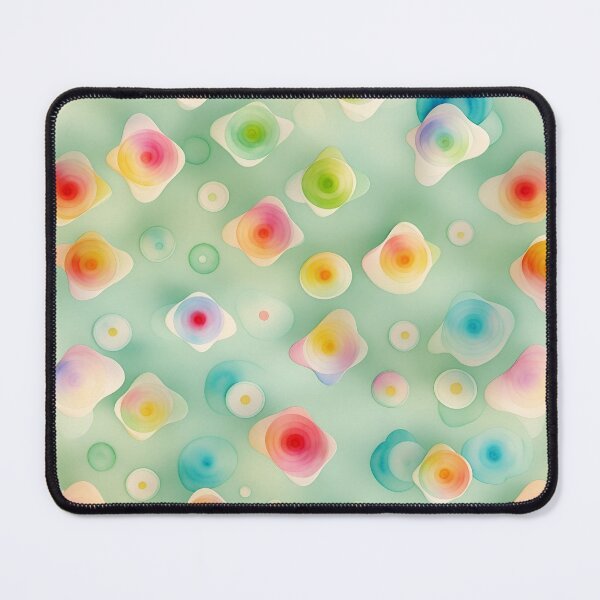 Item preview, Colorful Watercolor Jelly Abstract designed and sold by pattern-atelier.
