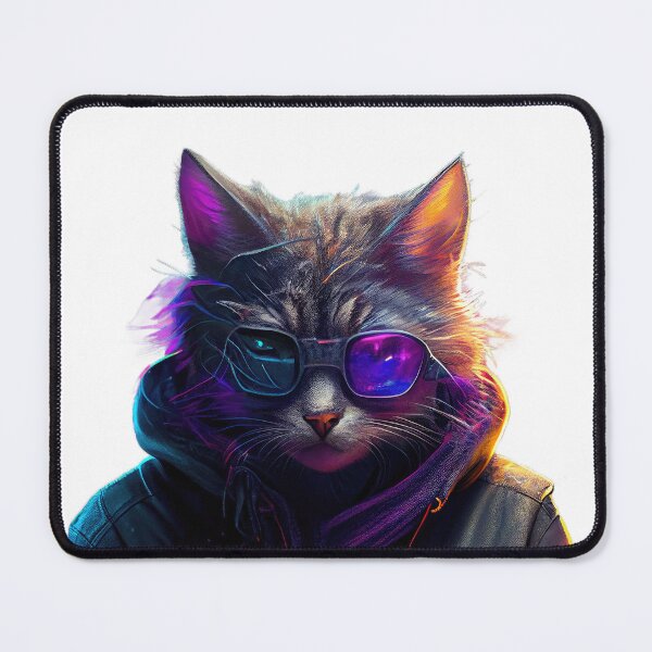 Item preview, S1-004-3 Cyber Beasts Series: Cyberpunk Cat - Part 3 designed and sold by Apainterio.