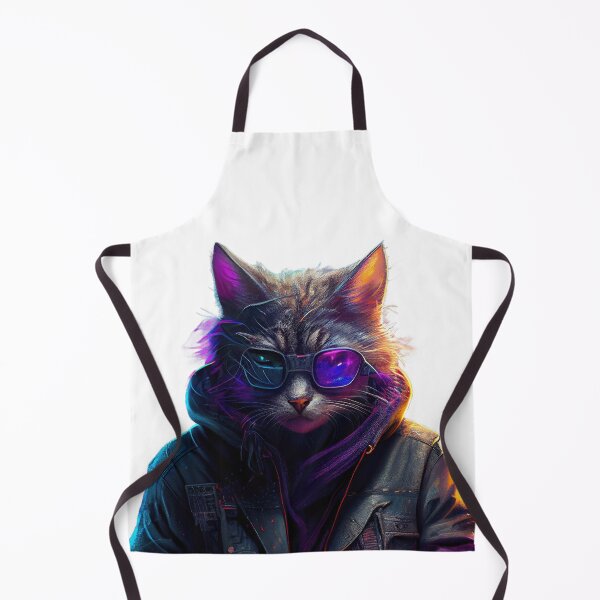 Item preview, S1-004-3 Cyber Beasts Series: Cyberpunk Cat - Part 3 designed and sold by Apainterio.
