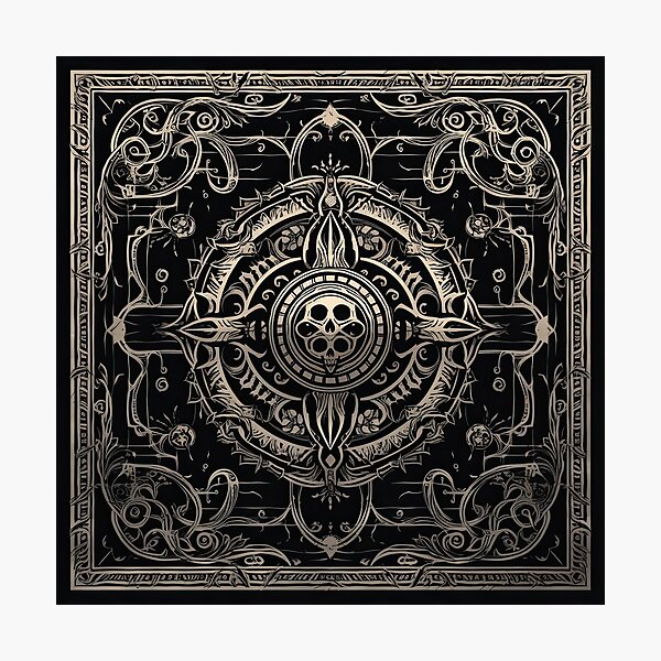 Item preview, Esoteric Theme in Monotone designed and sold by Melanie  Dooley.
