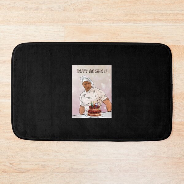 Item preview, Dwayne Johnson Cooking  Birthday! Greeting Card 	 designed and sold by hirtioenbv92.