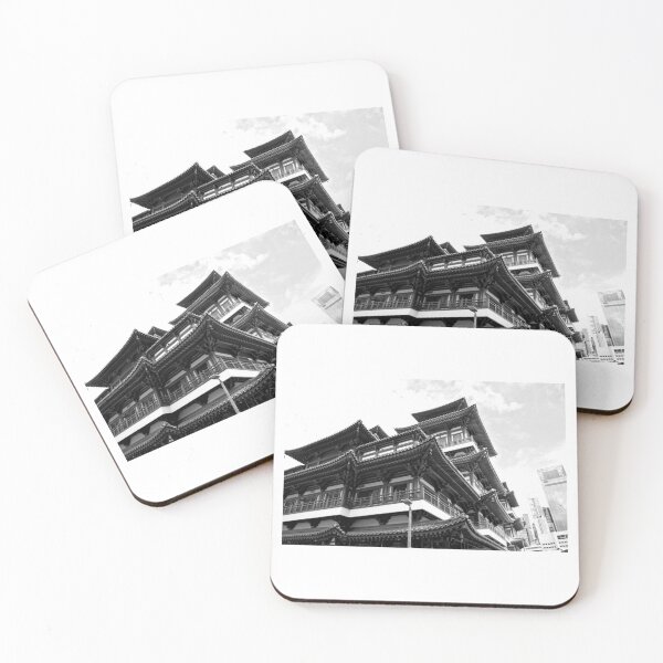 Item preview, Black and White: "Bhudda Tooth Temple" designed and sold by frankuffmann.