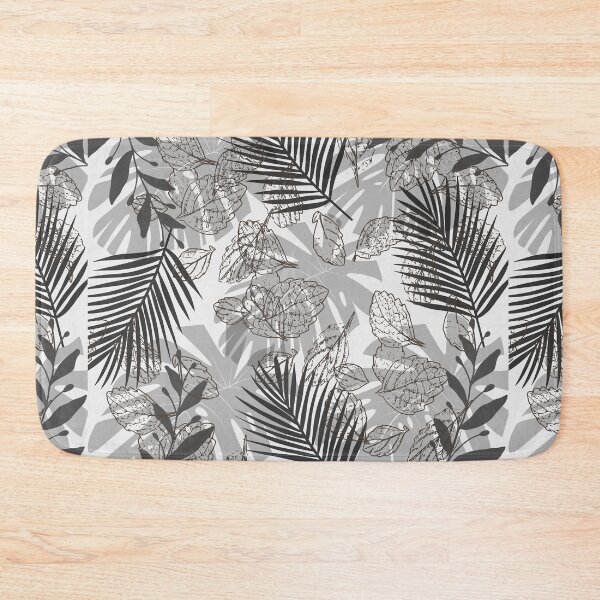 Item preview, Tropical colourful leaf painting artwork. Seamless abstract garden design  designed and sold by Giree07.