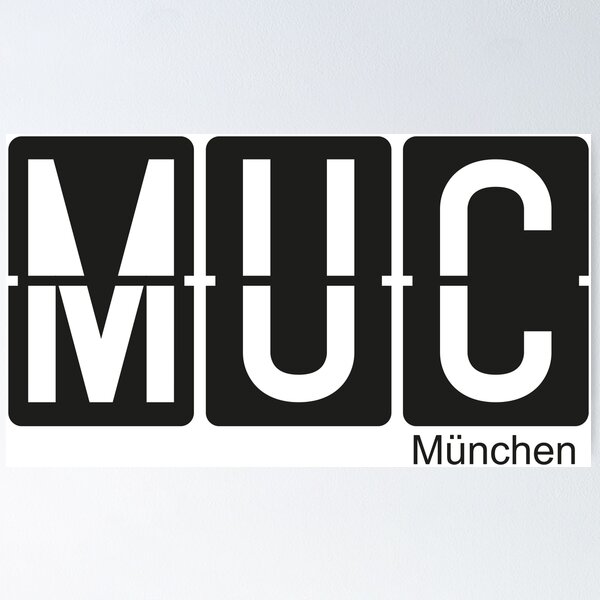 Item preview, Munich airport code designed and sold by tomsns.