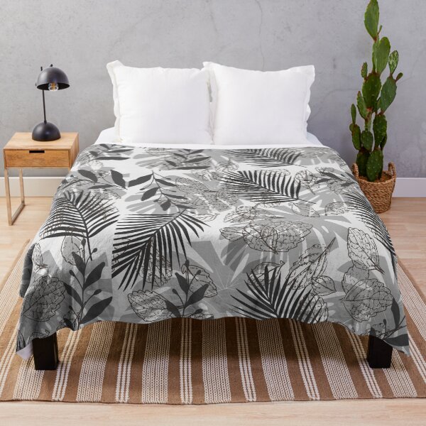 Item preview, Tropical colourful leaf painting artwork. Seamless abstract garden design  designed and sold by Giree07.