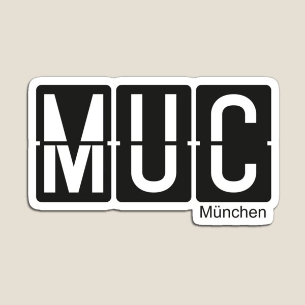 Item preview, Munich airport code designed and sold by tomsns.